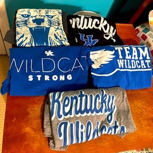 Kentucky Wildcats Shirts - M - Price Negotiable!!